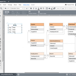 Data Model Diagram For Career Planning Lucidchart