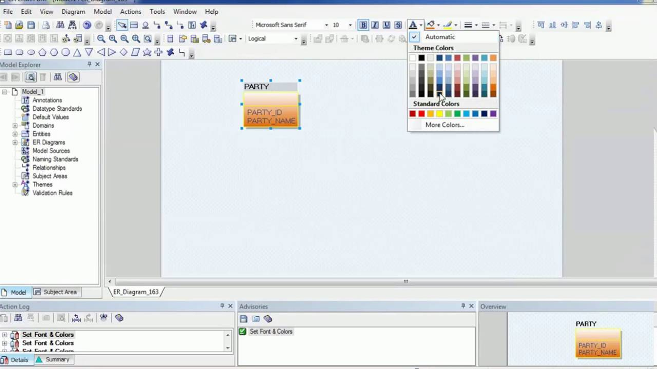 erwin data modeling tool interview questions