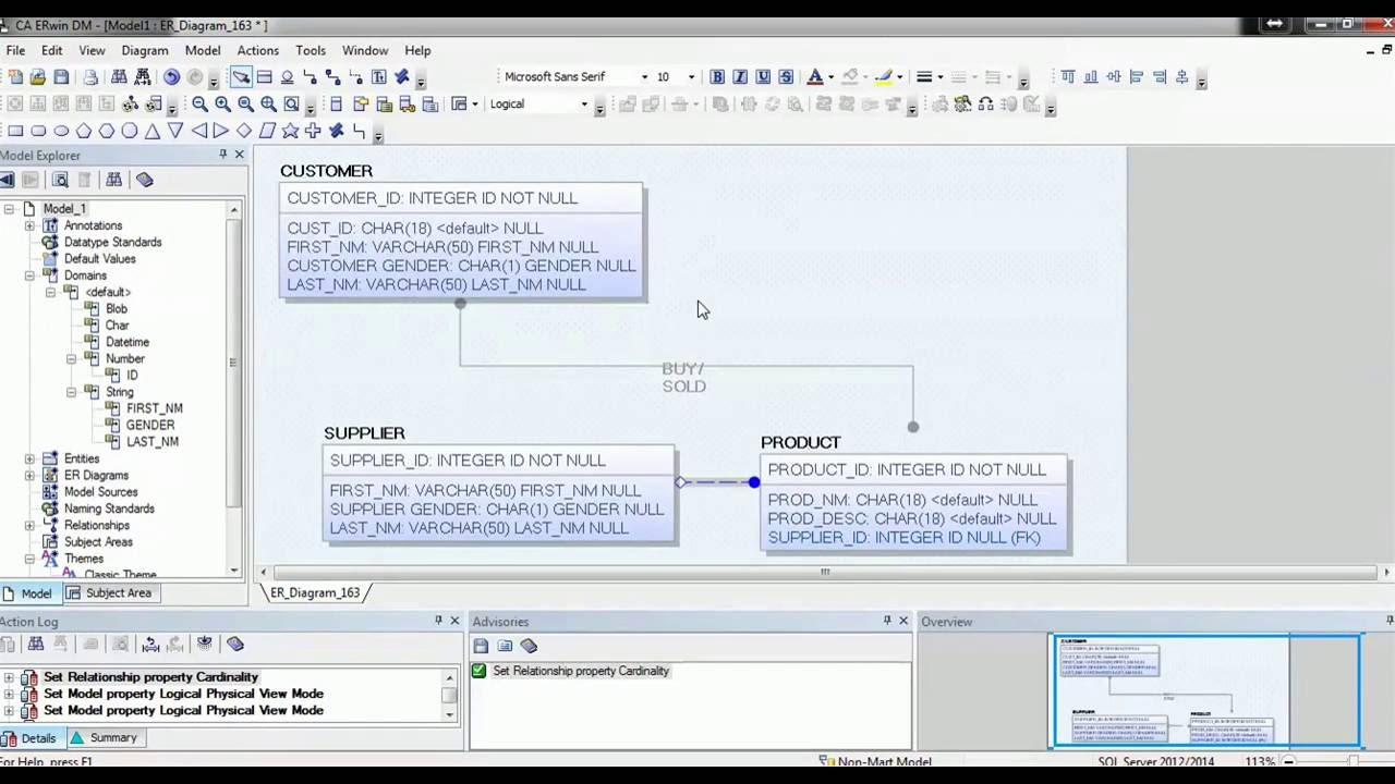 08. Erwin Data Modeler Tool Tutorial - Modeling Notations regarding Erwin Data Modeling Tool