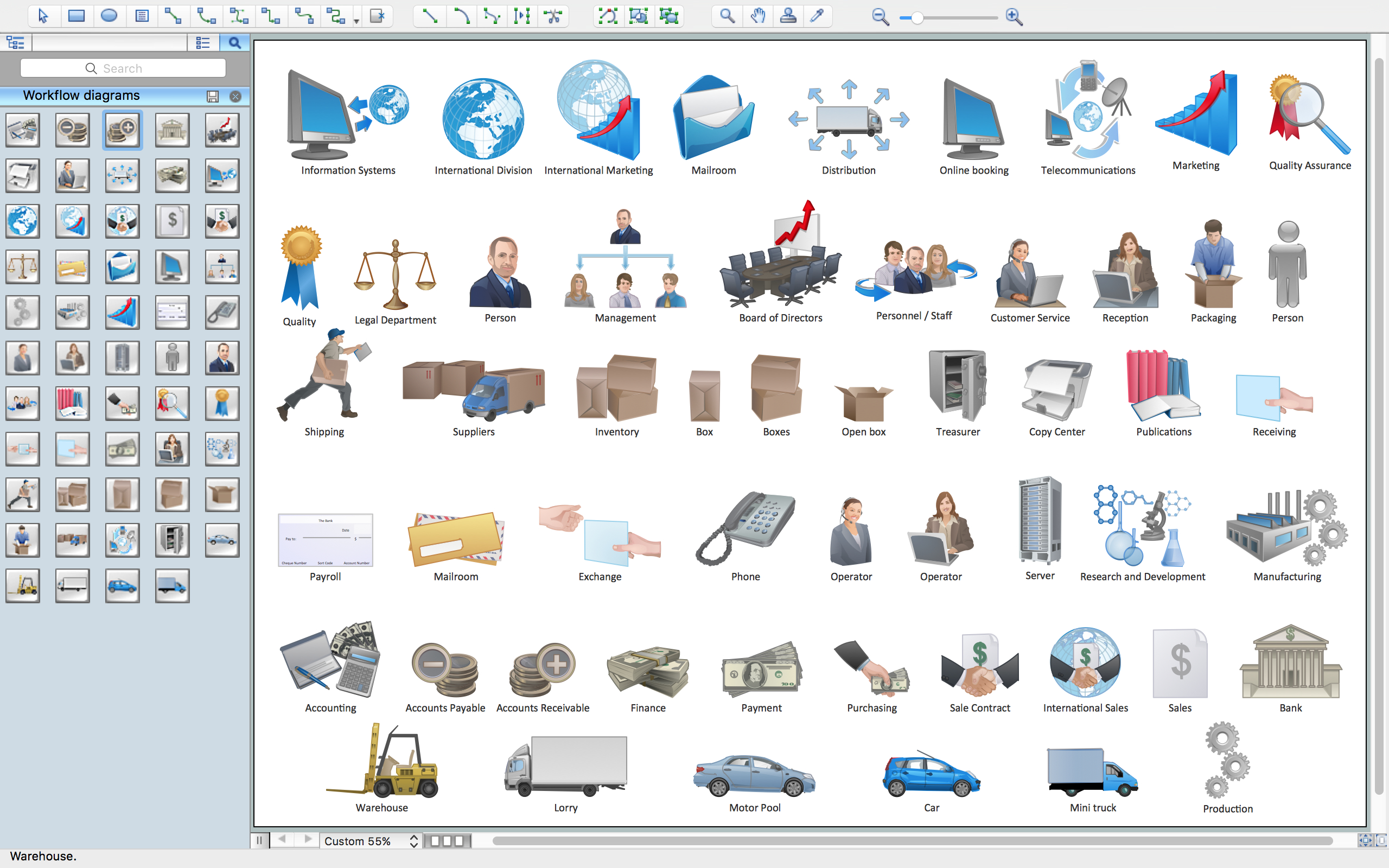 Create Workflow Diagram | Features To Draw Diagrams Faster within Draw A Diagram