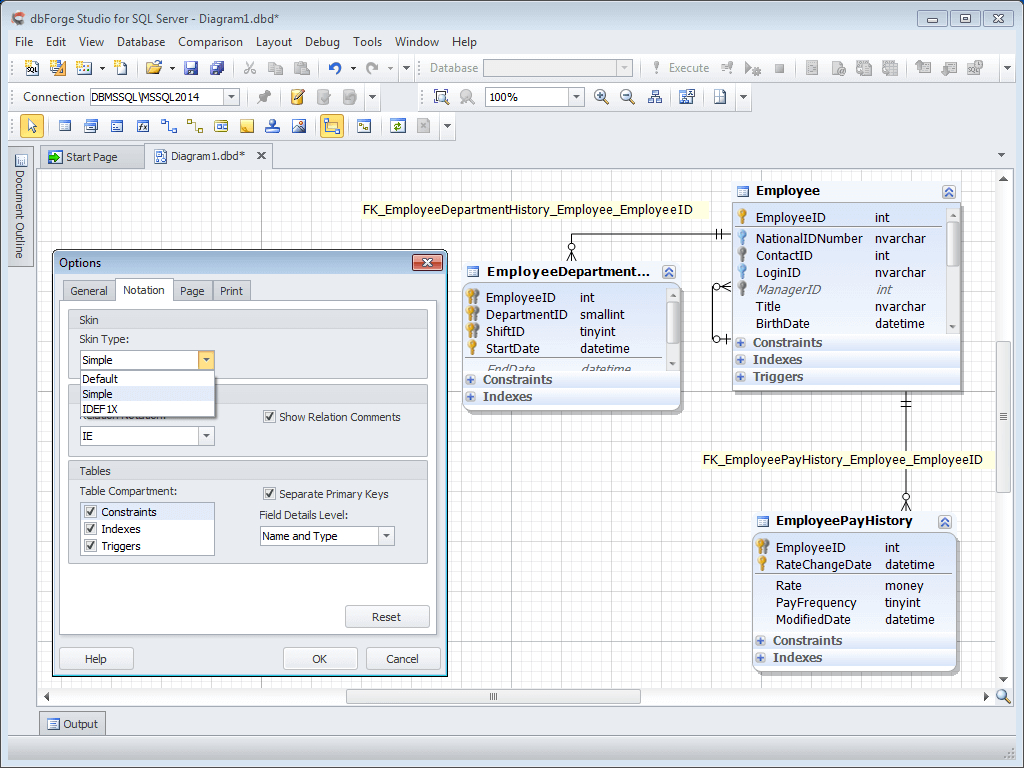 Database Diagram Tool For Sql Server with Db Diagram Tool