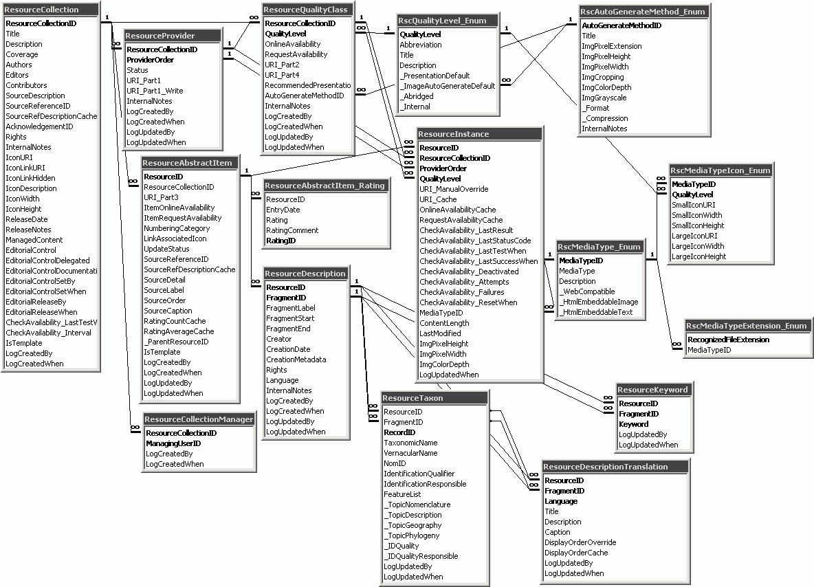 Diversityresources Information Model intended for Er Diagram Visio 2016