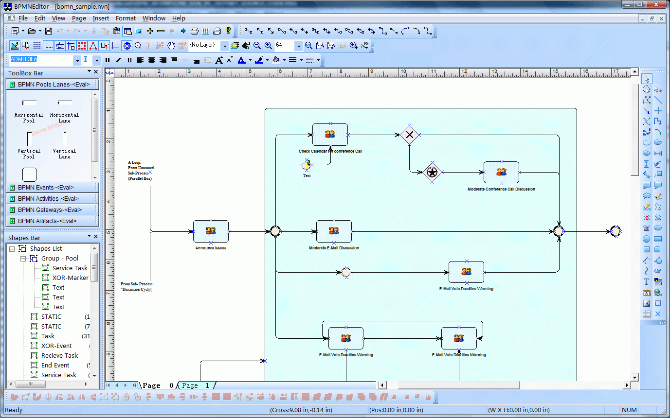 E-Xd++ Bpmn Diagram Component For C/c++,  - Visual with Er Diagram Visual Studio