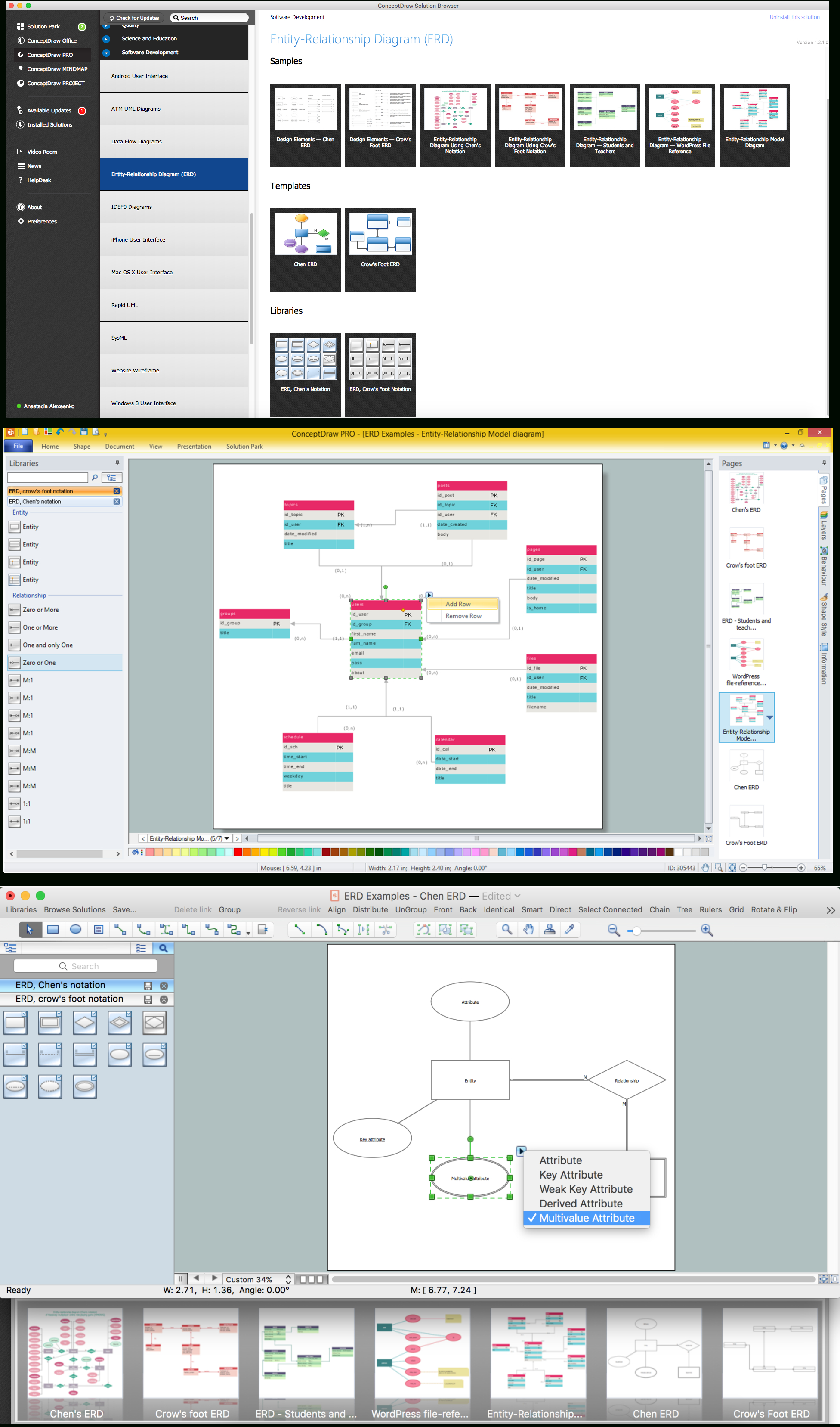 Entity Relationship Diagram In Software Engineering | ERModelExample.com