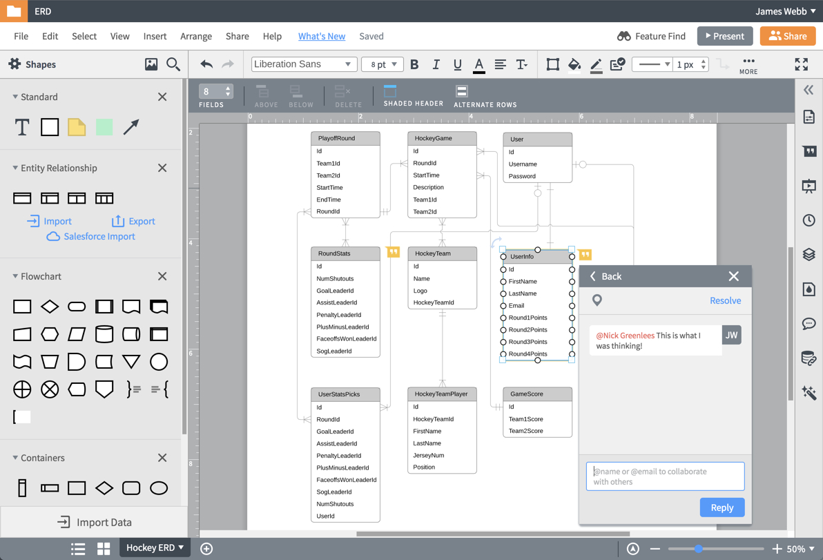 Er Diagram (Erd) Tool | Lucidchart inside Er Diagram Design Tool