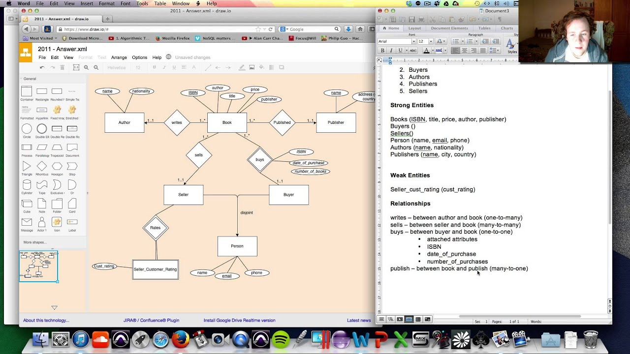 Er Diagram - Explanation Of Exam Question pertaining to Er Diagram Exam