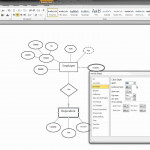 Er Diagram In Ms Word Part 9   Illustrating A Weak Entity In Er Diagram Weak Entity