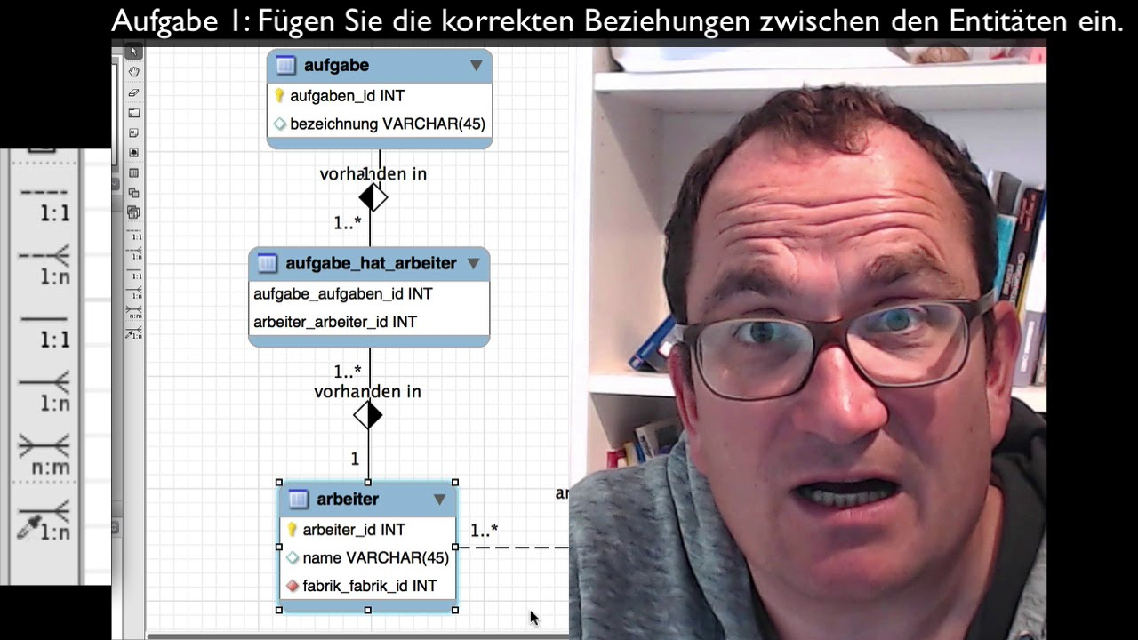 Er-Diagramme 3: Übungen Zum Mitmachen Mit Lösungen pertaining to Er Diagramm N Zu M