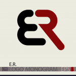Er Logo Monogram With Er Symbol