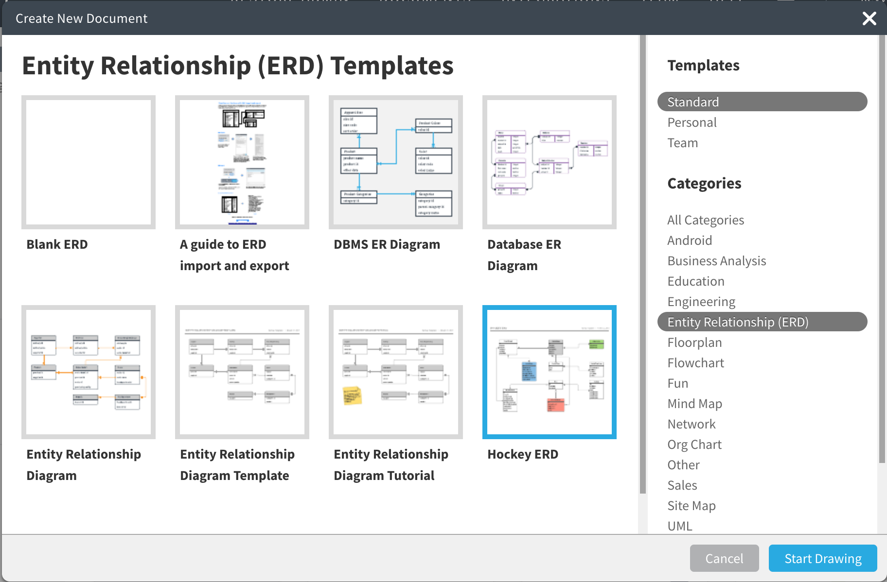 Erd Crm Project Template For A University W – Lucidchart in Er Model Software