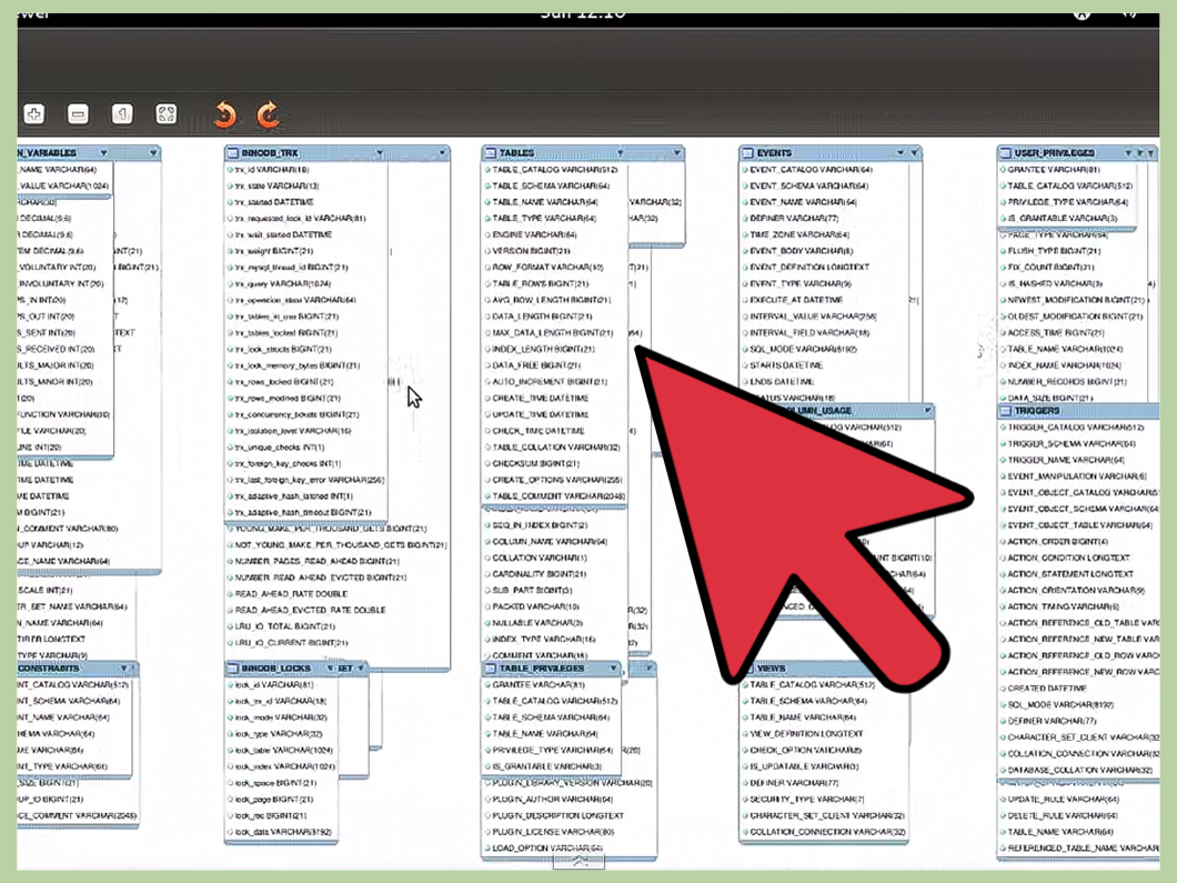 How To Draw E R Diagram Using Mysql Database Engine: 14 Steps regarding Make Er Diagram