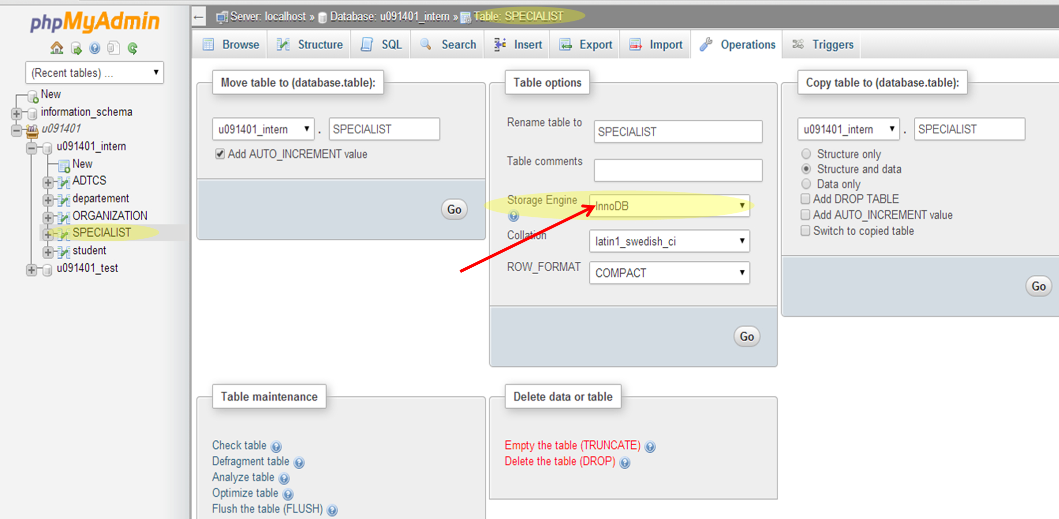 How To Enable Relation View In Phpmyadmin - Stack Overflow with Er Diagram Phpmyadmin