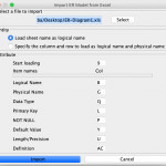 Import Er Models From Excel | Astah With Regard To Er Diagram Excel