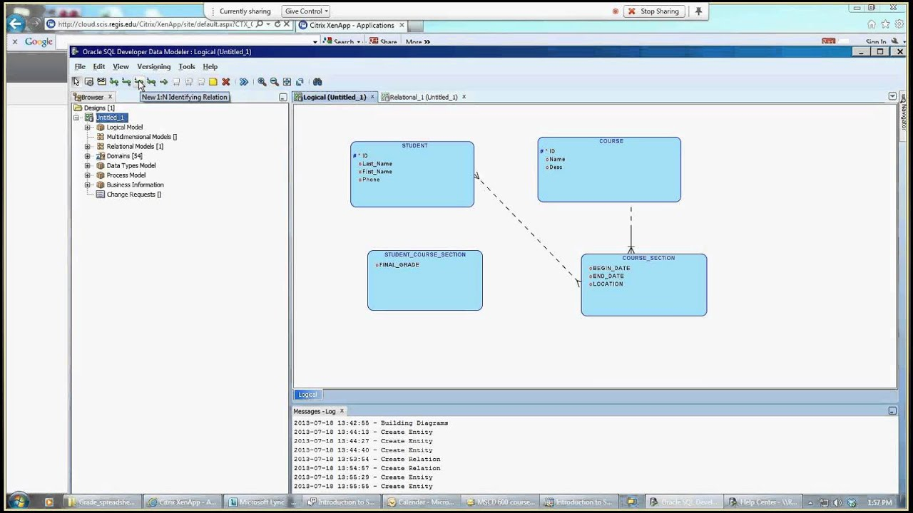 Introduction To Sql Developer Data Modeler regarding Er Diagram In Sql Developer 1.5.5