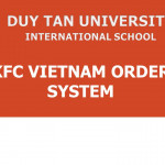 Kfc Vietnam Order System With Regard To Er Diagram Kfc
