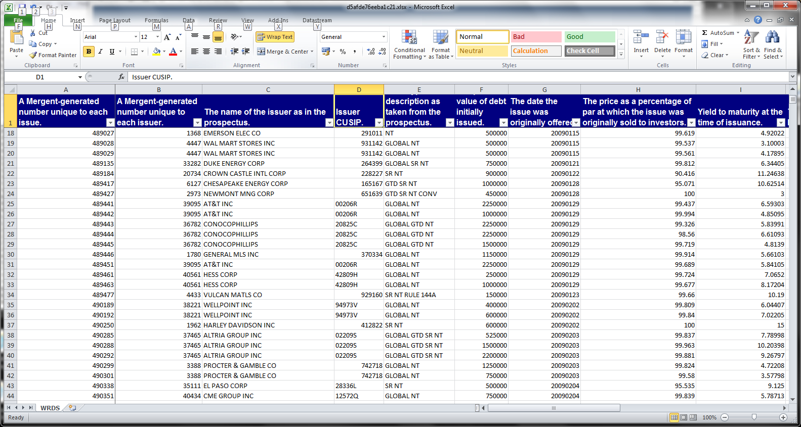 Linking Compustat And Mergent Fisd On Wrds | Business with regard to Wrds Database