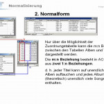 Normalisierung | Datenbanken Throughout Er Diagramm 3. Normalform