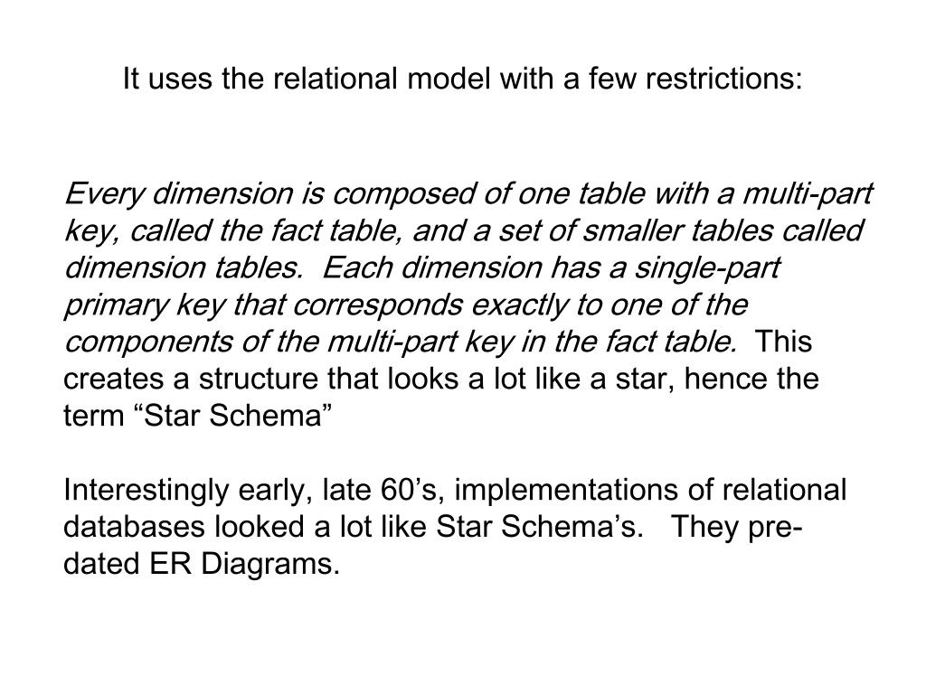 Ppt - Dimensional Modelling Powerpoint Presentation - Id:807552 with Er Diagram Vs Dimensional Modelling