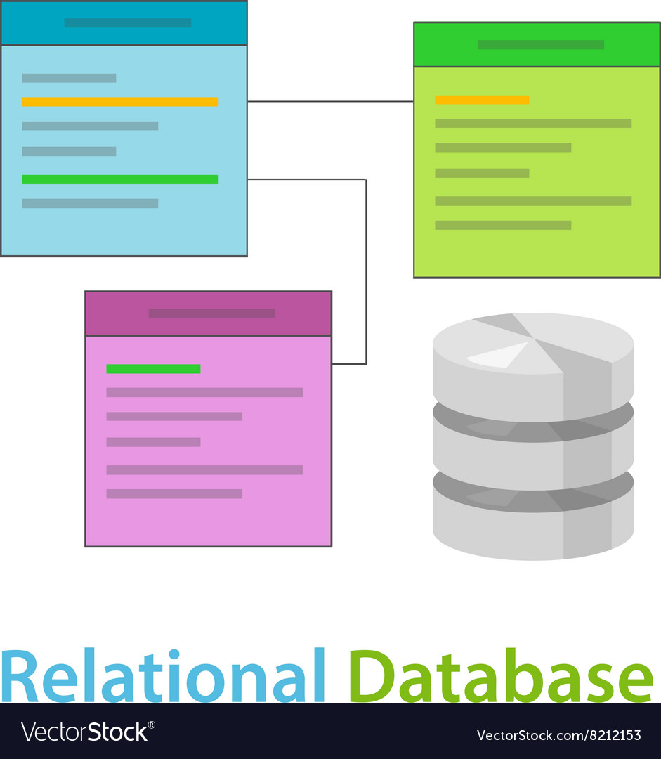 Relational Database Data Table Related Symbol intended for Relational Database Symbols