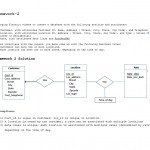 Solved: Consider The Scenario From Homework 2 Where You De Intended For Er Diagram Business Rules