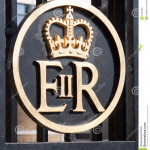 Symbol Of Queen Elizabeth Stock Photo. Image Of Kingdom With Regard To Er Symbol