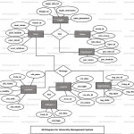 University Management System Er Diagram | Freeprojectz Regarding Er Diagram University Database
