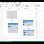Visio 2013   Database Diagram (Crows Foot Notation) With Regard To Database Diagram Notation