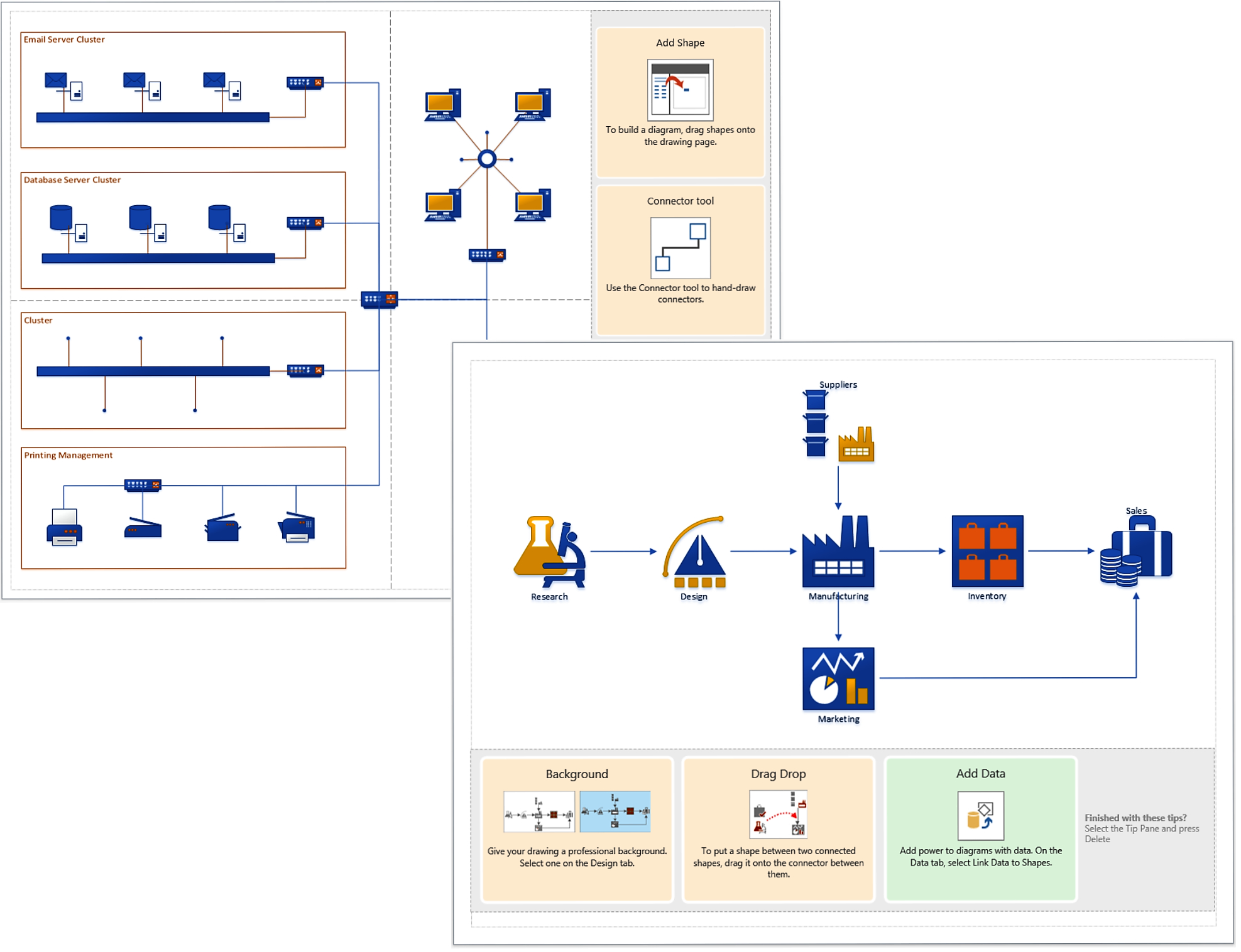 19 Automatic Visio 2013 Network Diagram Examples Download intended for Er Diagram Visio 2017