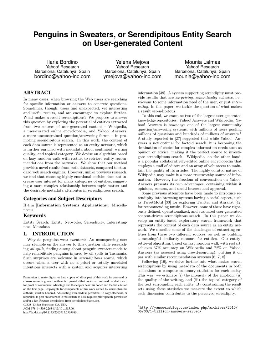 Example Er Model: Social Search | Download Scientific Diagram in Er Diagram Yahoo Answers