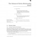 Pdf) The Enhanced Entity Relationship Model Within Er Diagram Assumptions