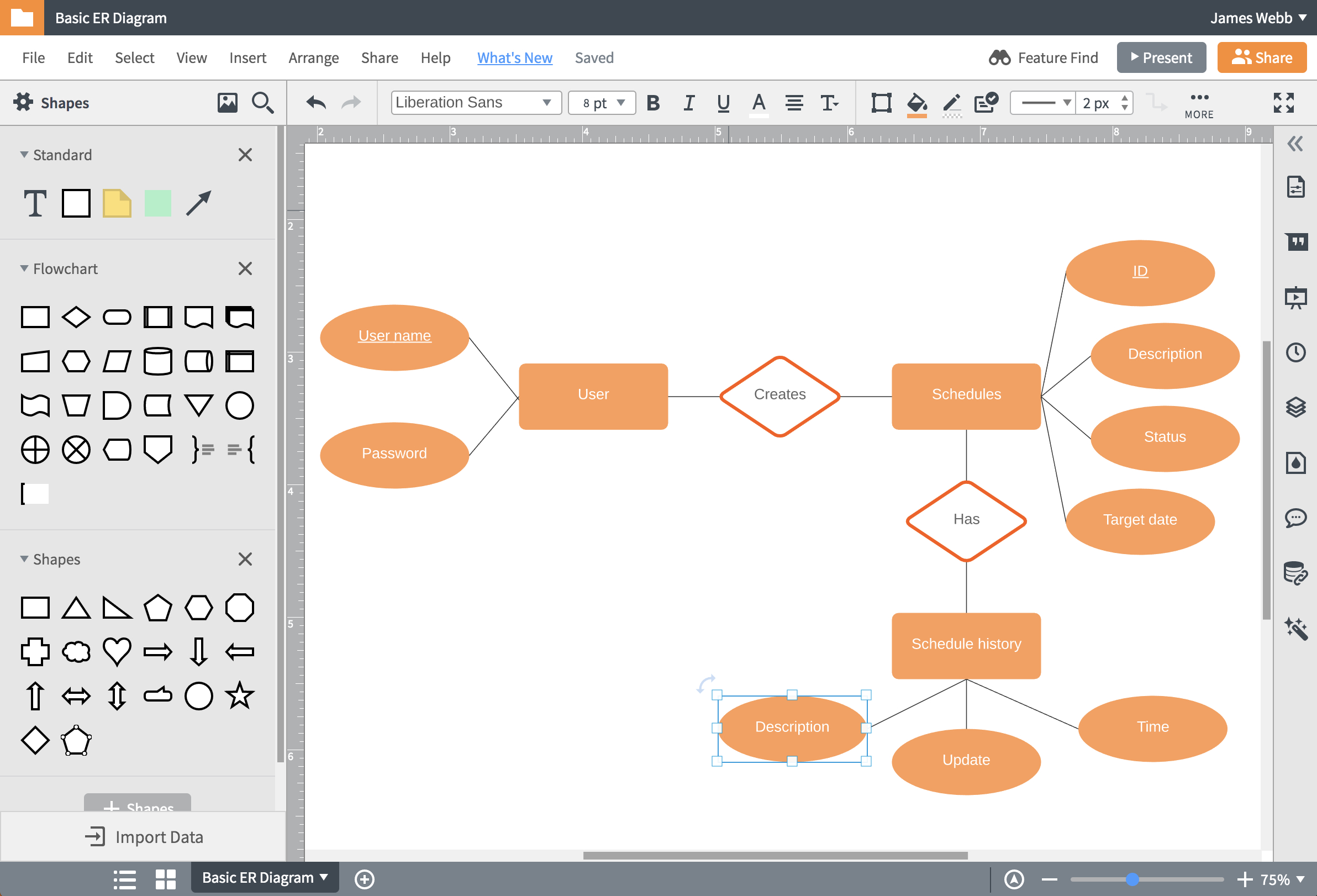 Er диаграммы visio