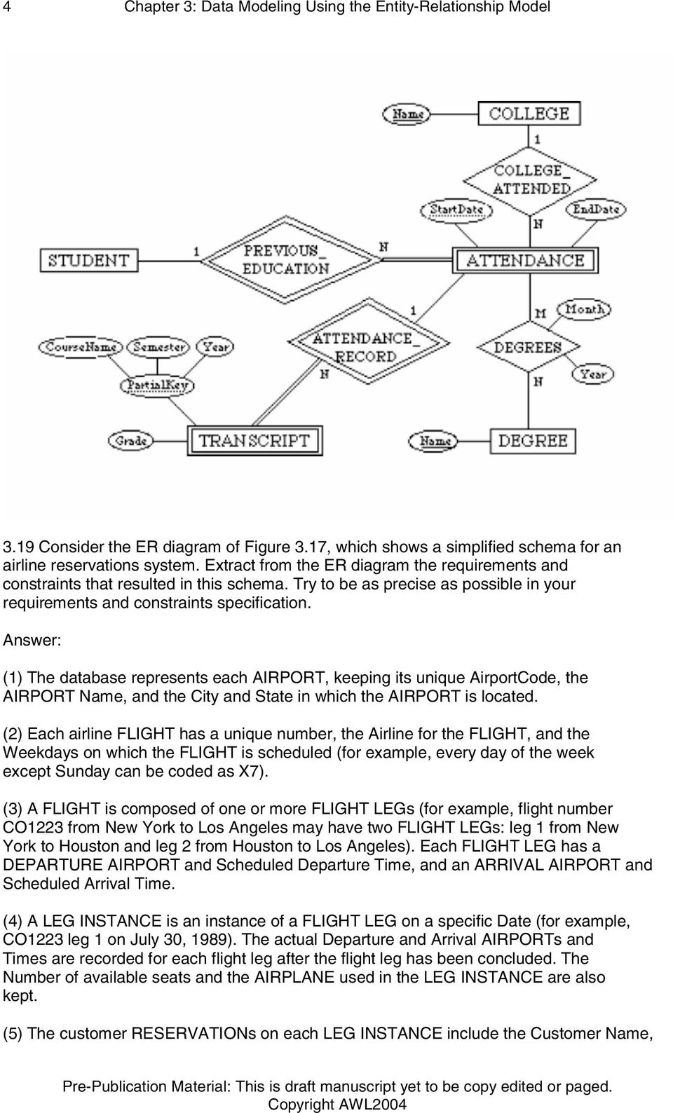 Chapter 3: Data Modeling Using The Entity-Relationship Model regarding Data Modeling Using Entity Relationship Model