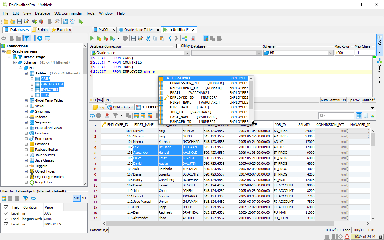 Dbvisualizer - Dbms Tools throughout Er Diagram Using Dbvisualizer