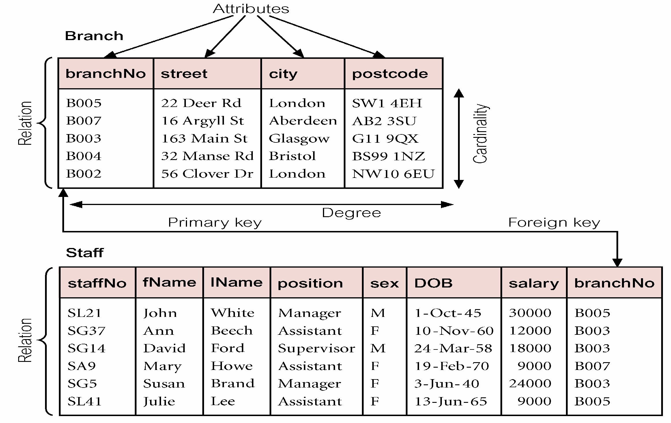 Drawing Database Tables In Tikz - Tex - Latex Stack Exchange inside Drawing Database