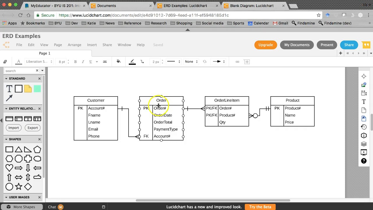 how to make cardinalities in visual paradigm