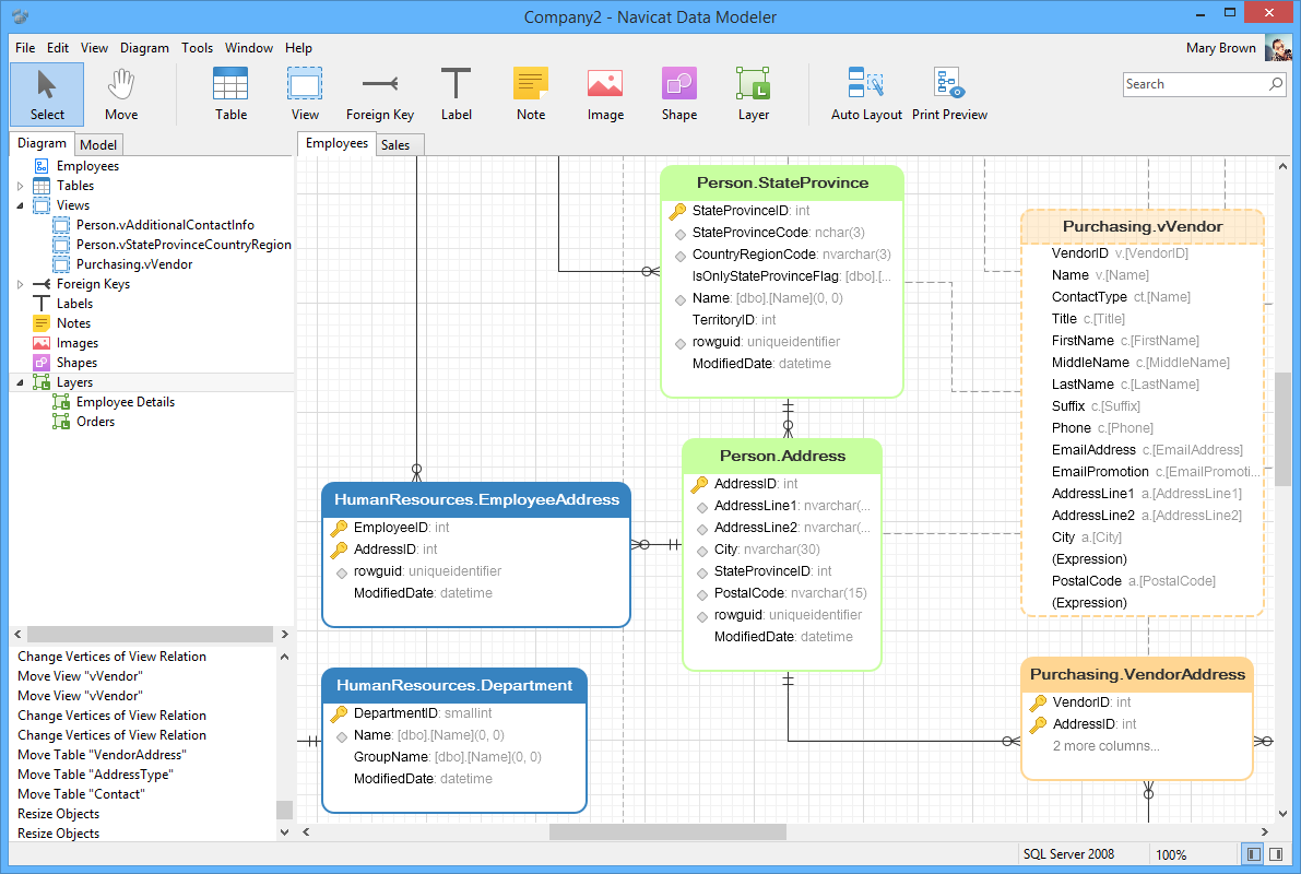 61 Database Diagram / Reverse Engineering Tools For Sql