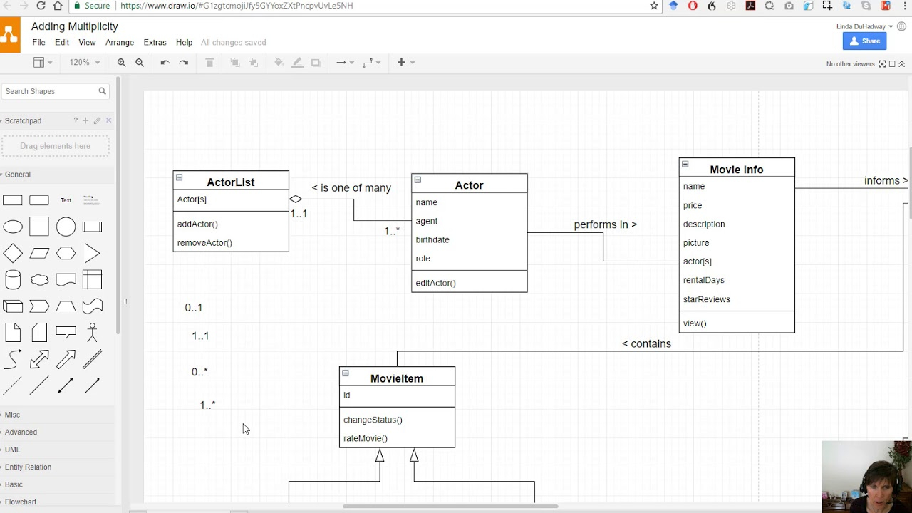 Adding Multiplicity On Relationships