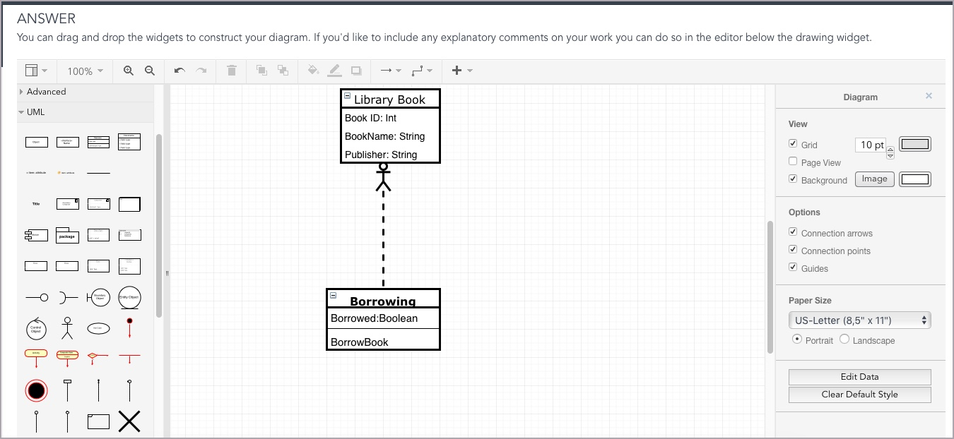 Answering Diagram Questions With The Draw.io Tool