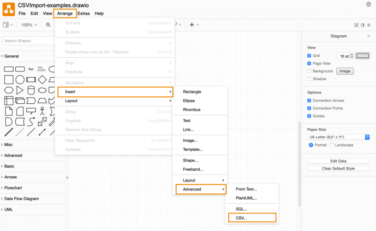 Automatically Create Draw.io Diagrams From Csv Files – Draw.io ...