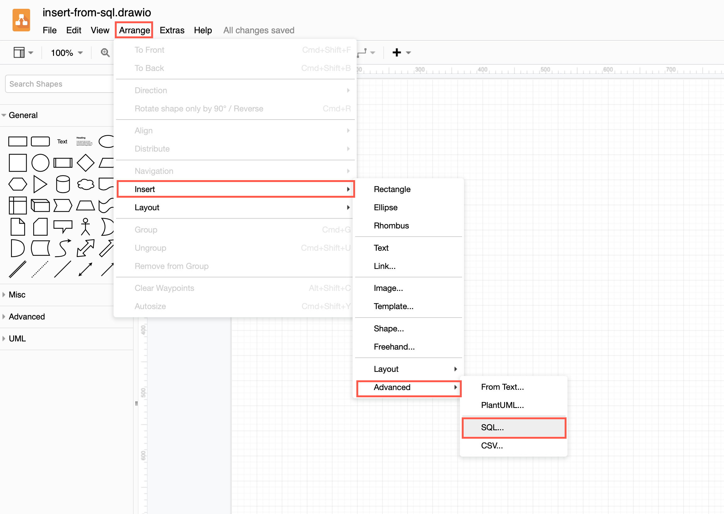 Blog - Insert From Sql To Create An Er Diagram