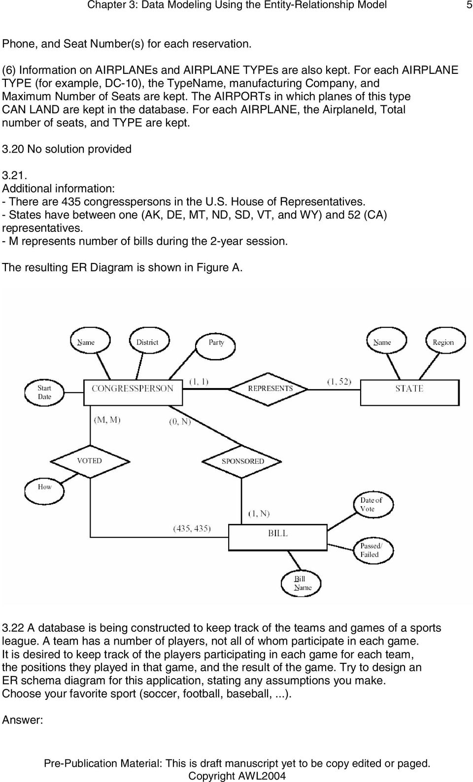 Chapter 3: Data Modeling Using The Entity-Relationship Model