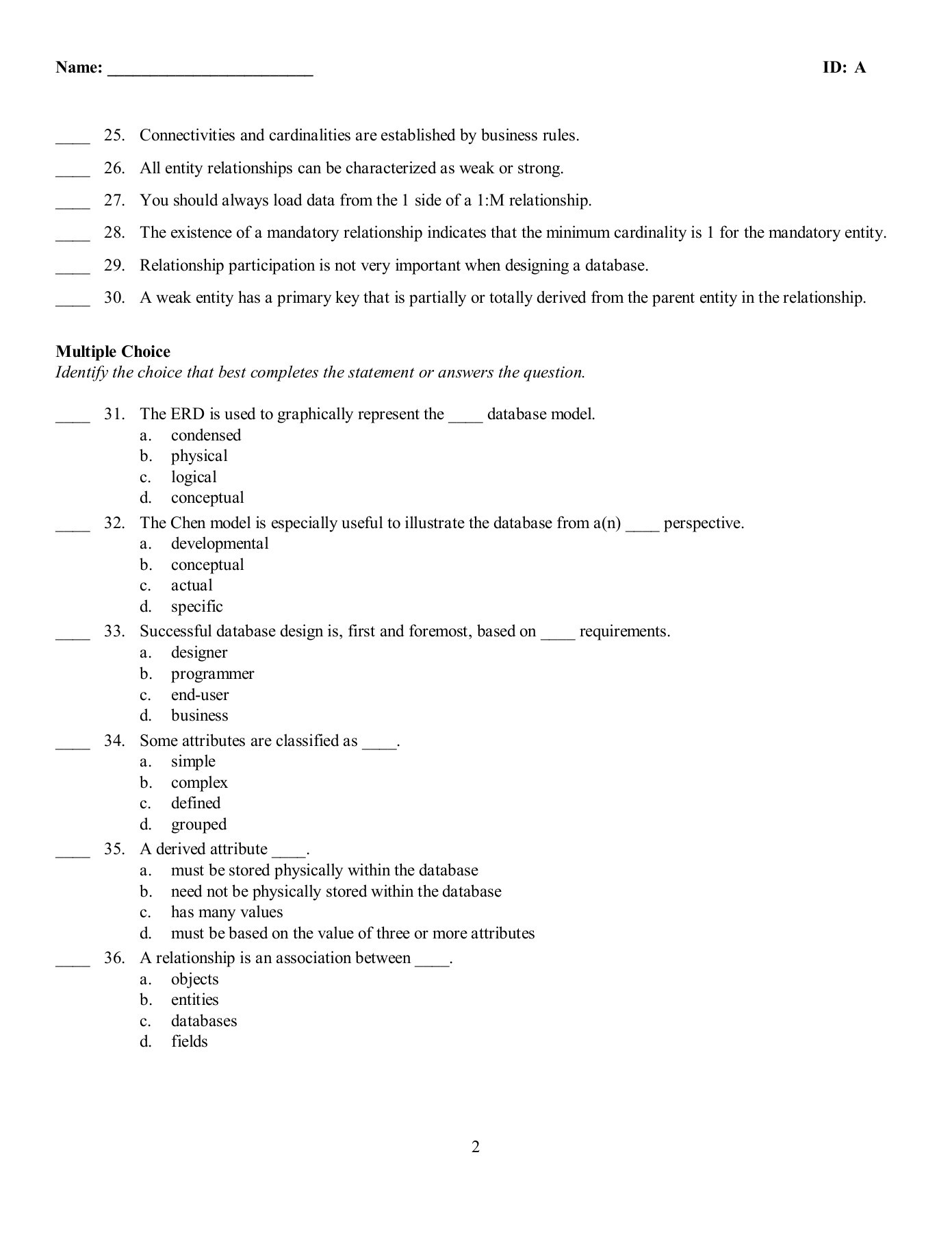 Chapter 4 - Review Questions Pages 1 - 8 - Flip Pdf Download