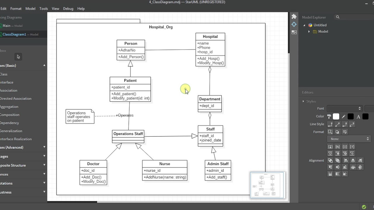 What Are Steps To Create Er Diagram In Staruml 5942