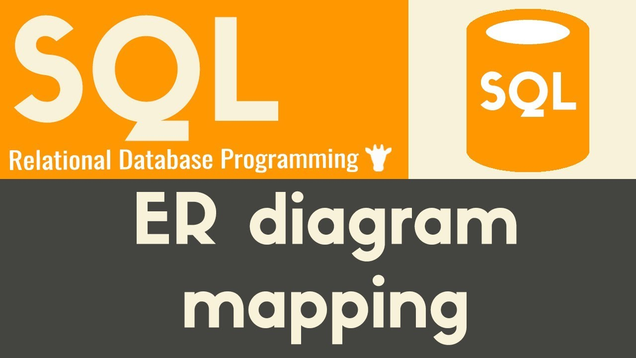 Converting Er Diagrams To Schemas | Sql | Tutorial 23