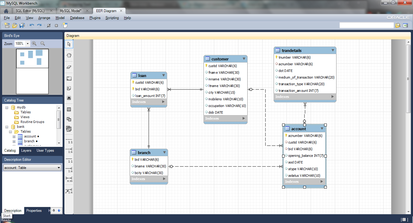 mysql create view designer