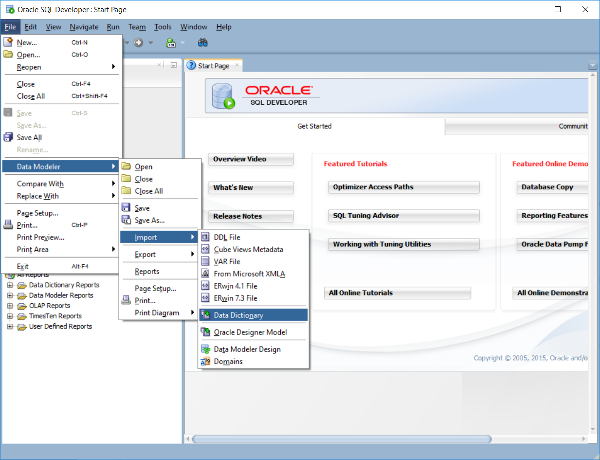 Database Diagram Using Sql Developer - Blog Dbi Services