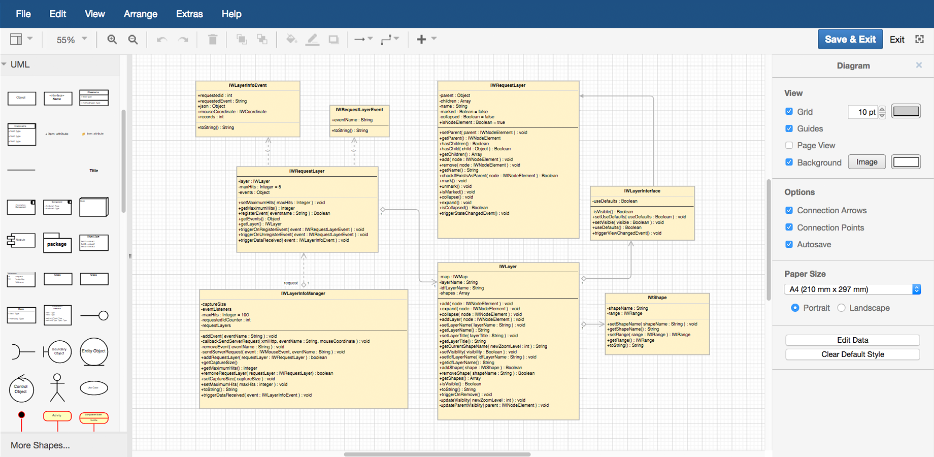 Diagram Microsoft Visio Class Diagram Tutorial Mydiagramonline 5077