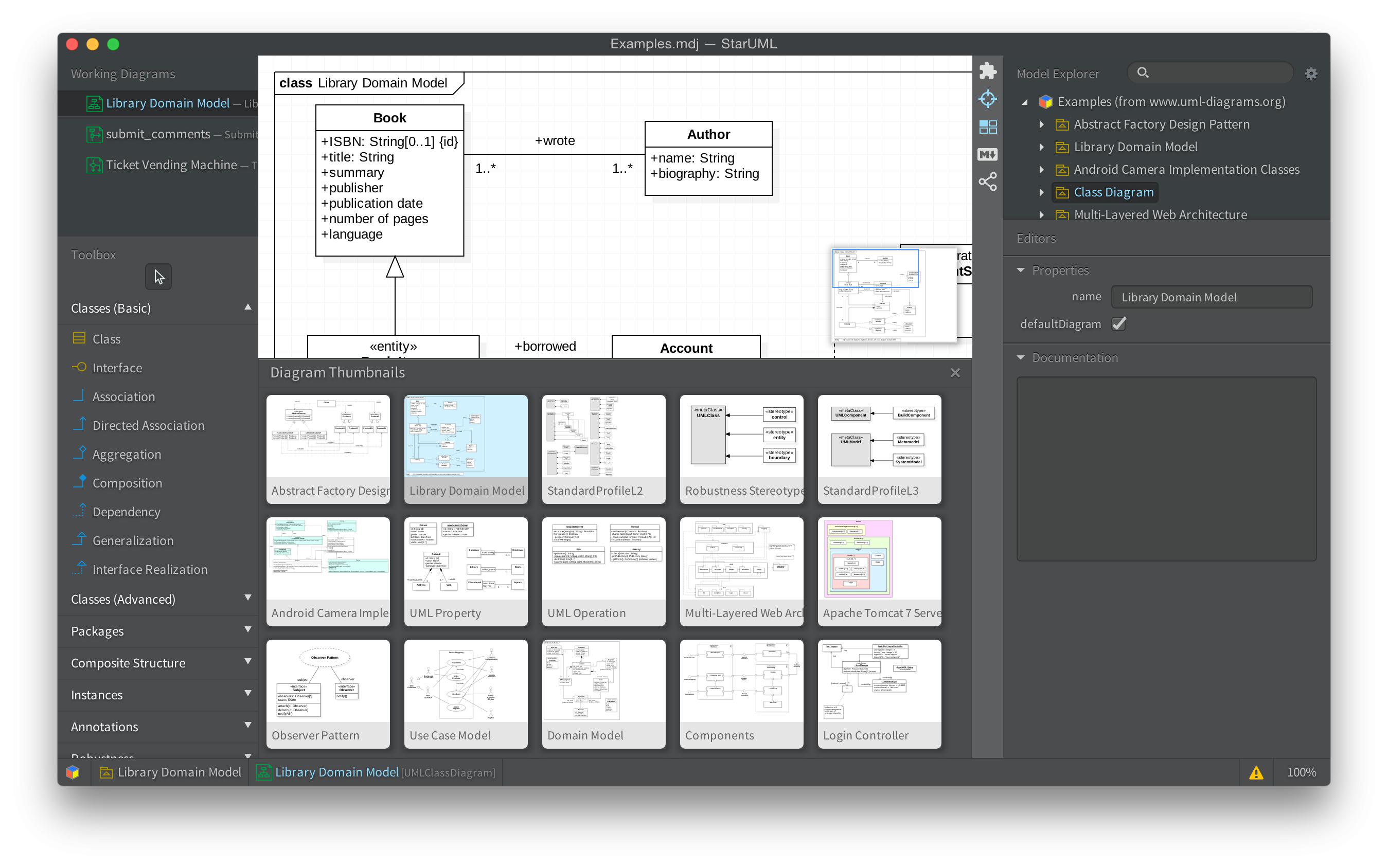 uml staruml tutorial