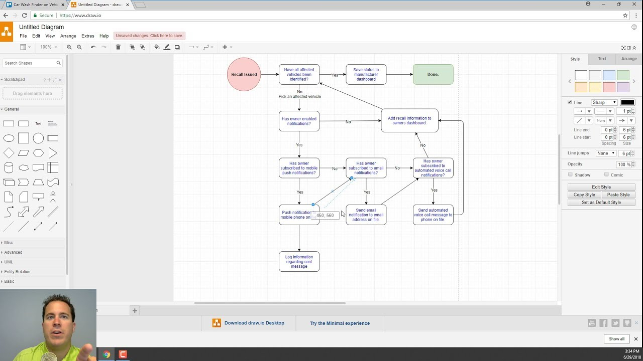 Draw.io Tutorial - Tools For Business Analysts