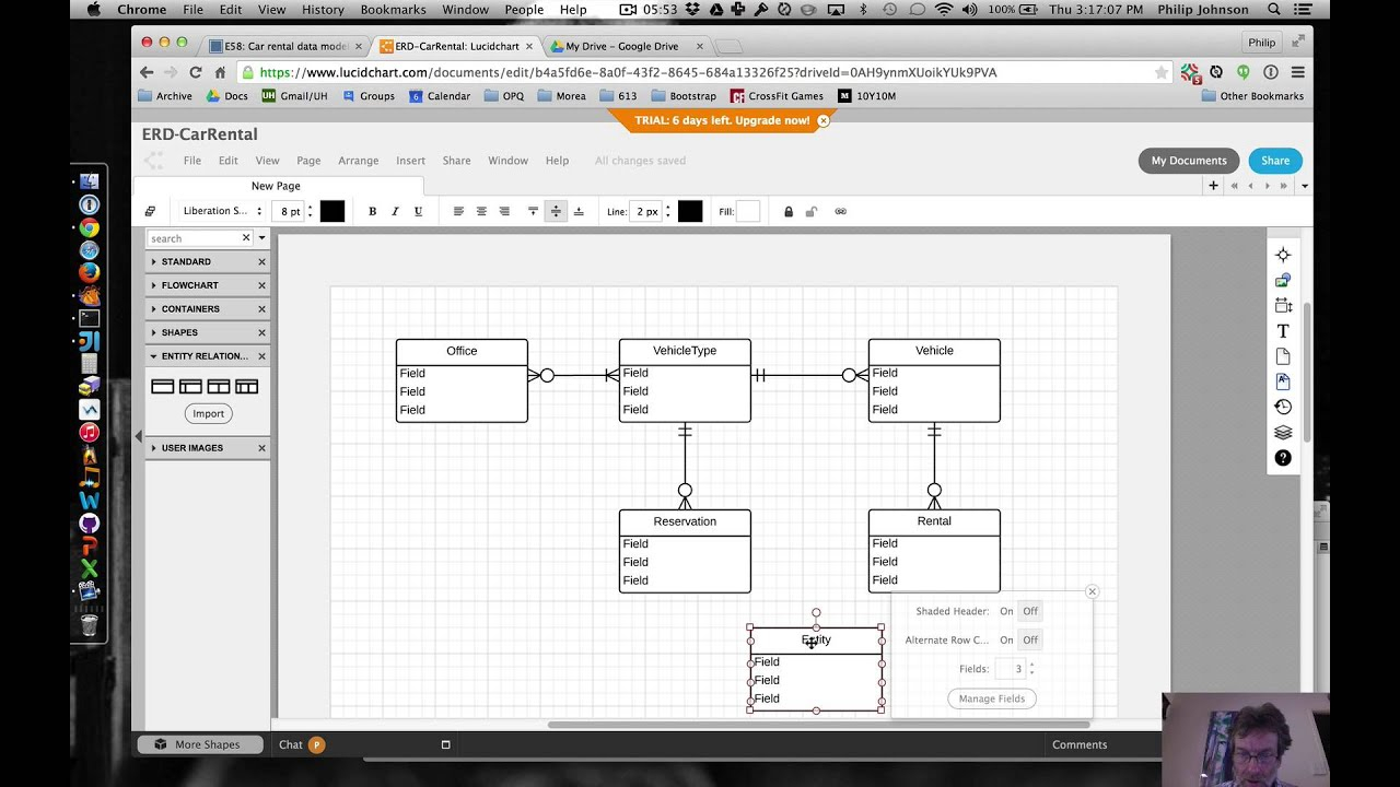 E58: Car Rental Data Model